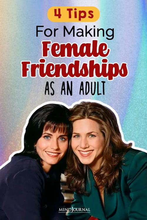 making female friendships as an adult pin