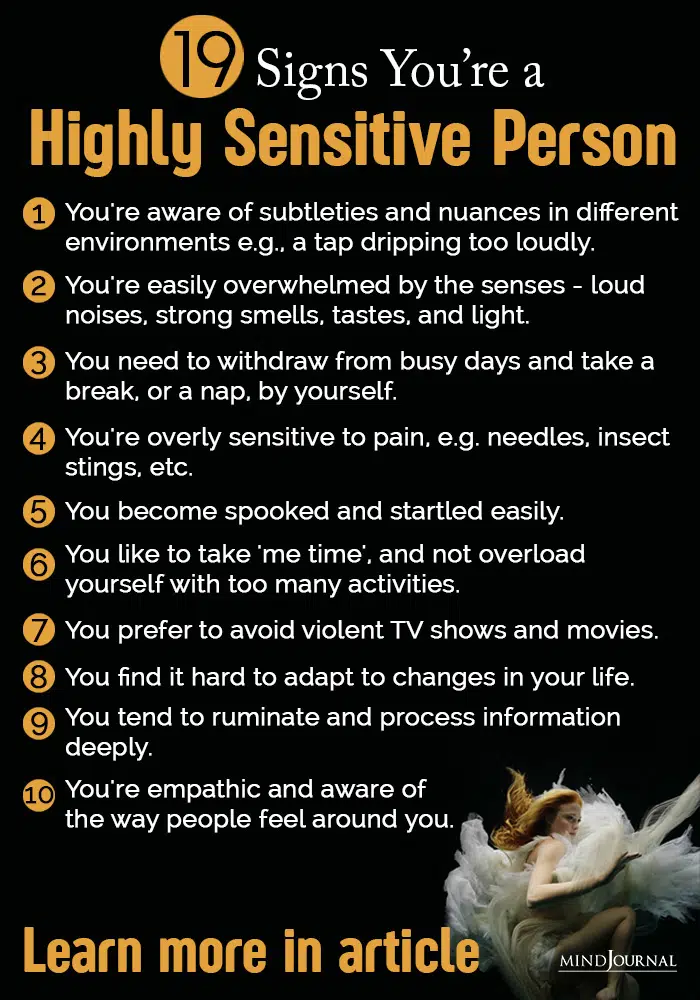 signs you are a highly sensitive person info
