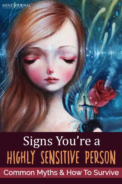 signs you are a highly sensitive person pin