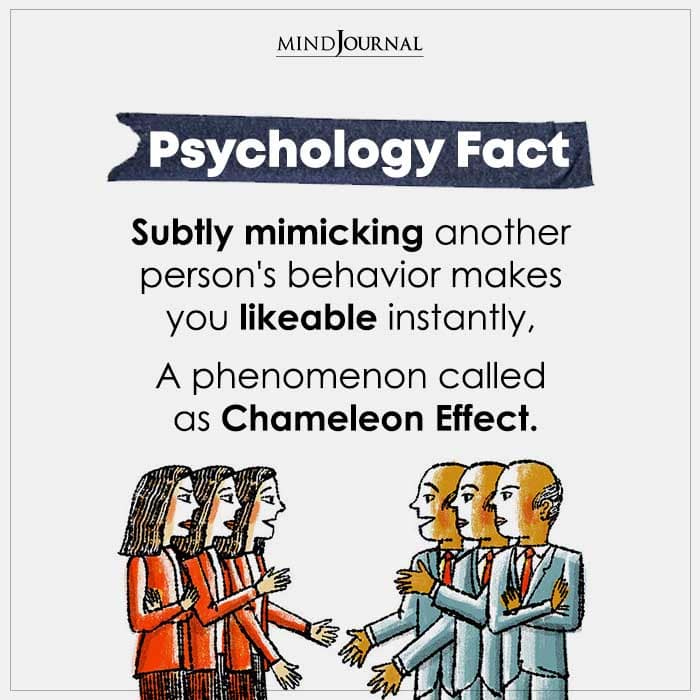 Psychology - Chameleon Effect