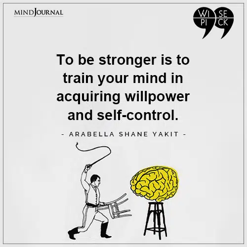 Arabella Shane Yakit To be stronger is to train your mind
