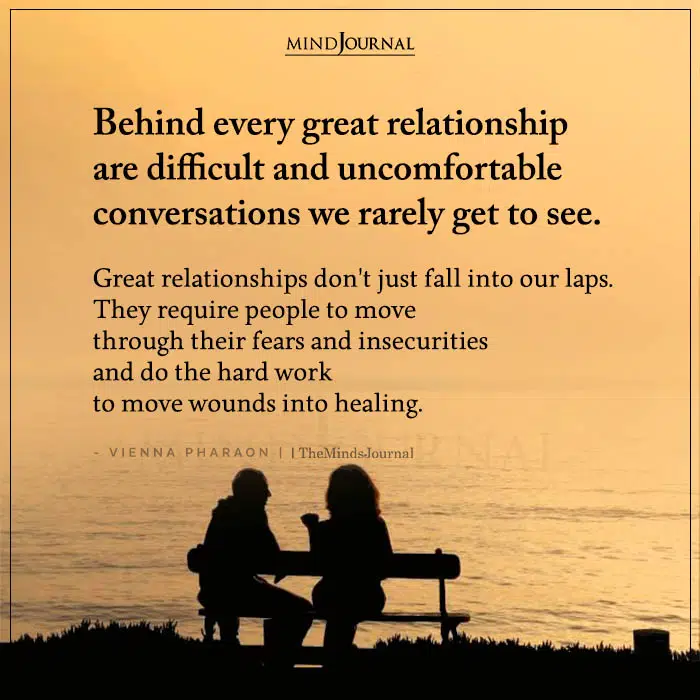 behind every great relationship