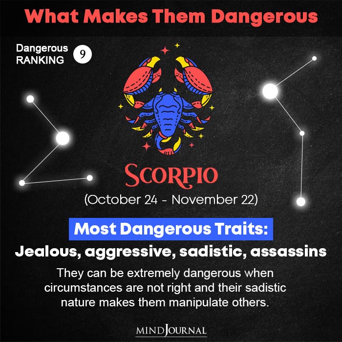 The Most Dangerous Zodiac Signs Ranked From Most To Least