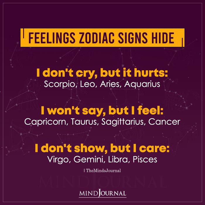 Feelings Zodiac Signs Hide