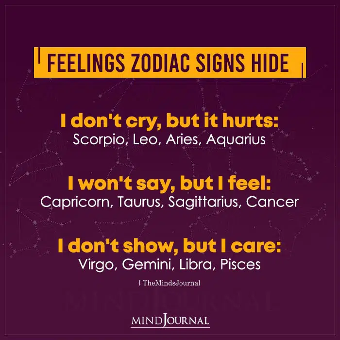 Feelings Zodiac Signs Hide