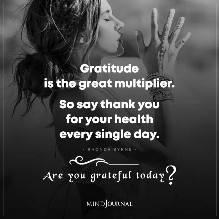 Gratitude Is The Great Multiplier So Say Thank You