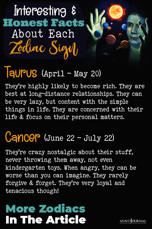 Honest Facts About The Zodiacs dp