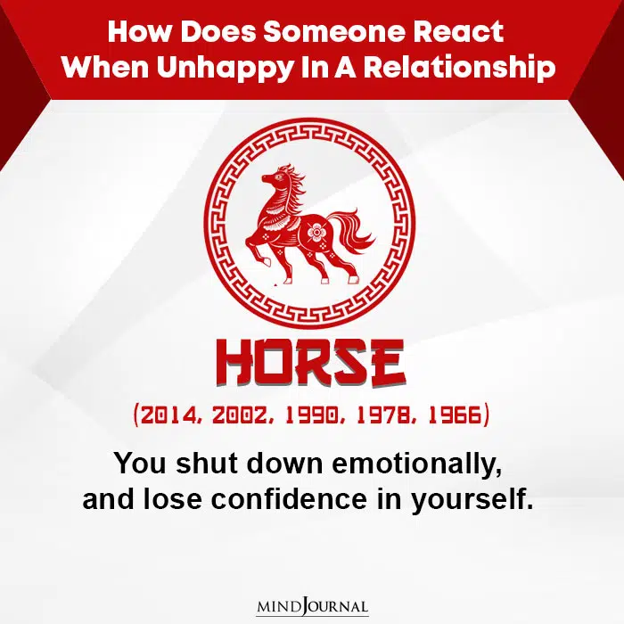 How Does Someone React When Unhappy-Horse