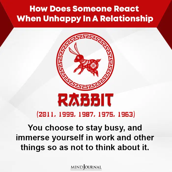How Does Someone React When Unhappy-Rabbit