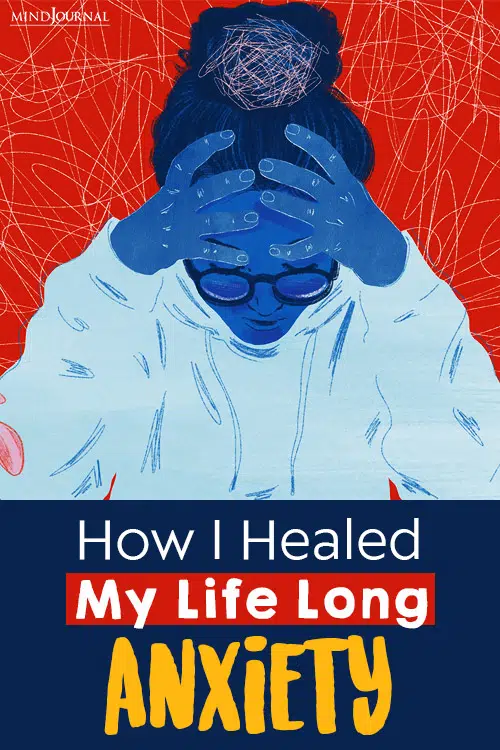 How I Healed My Life Long Anxiety pin