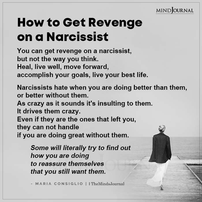 How To Get Revenge On A Narcissist