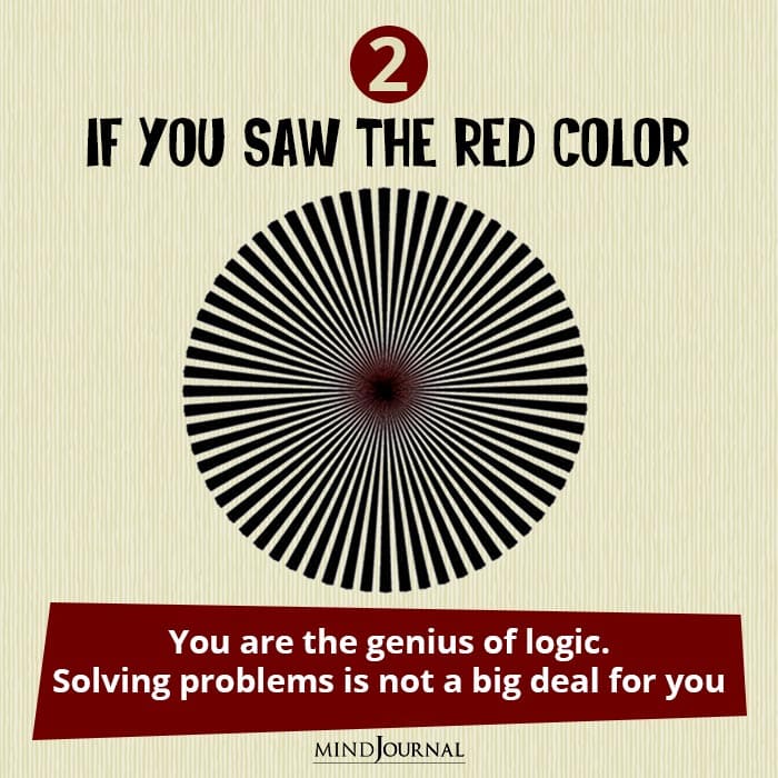 If You Saw The Red Color