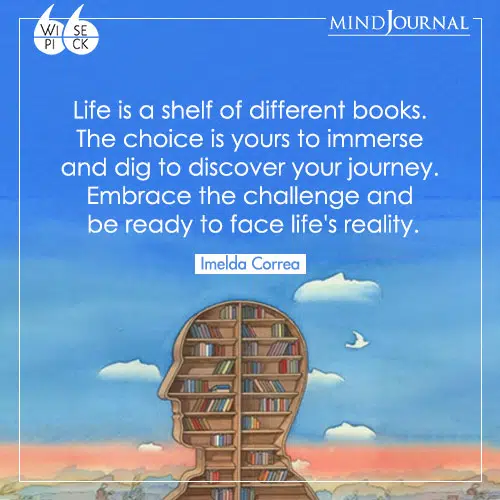 Imelda-Correa-Life-is-a-shelf-of-different-books