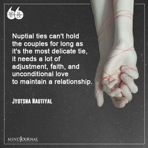 Jotsna Nautiyal nuptial ties can't hold