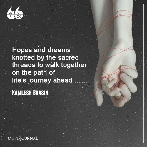 Kamlesh Bhasin Hopes and dreams 