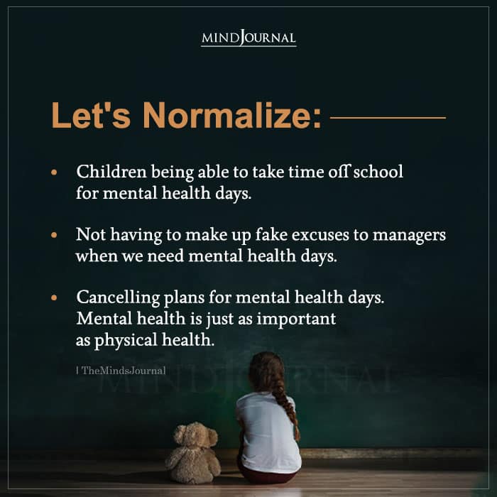 Lets Normalise Children Being Able To Take Time Off