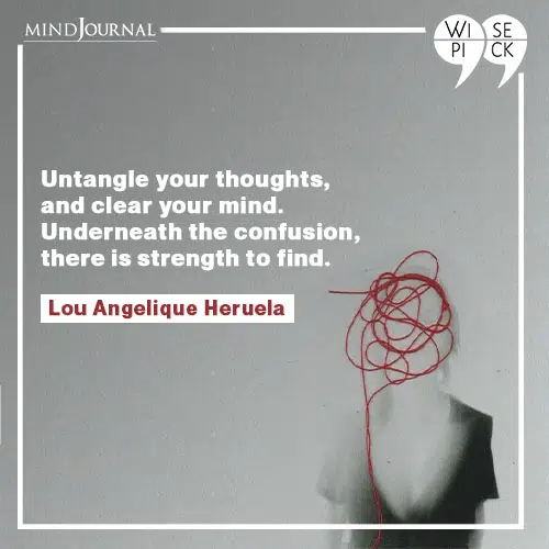 Lou Angelique Heruela Untangle your thoughts