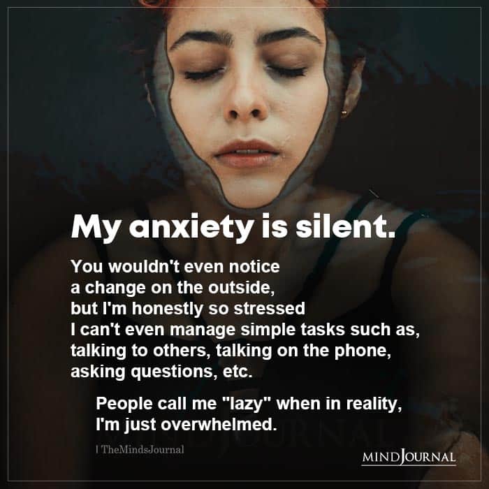My Anxiety Is Silent
