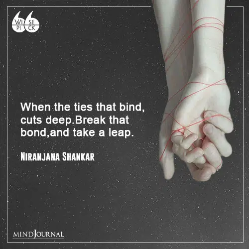 Niranjana Shankar When the ties that bind