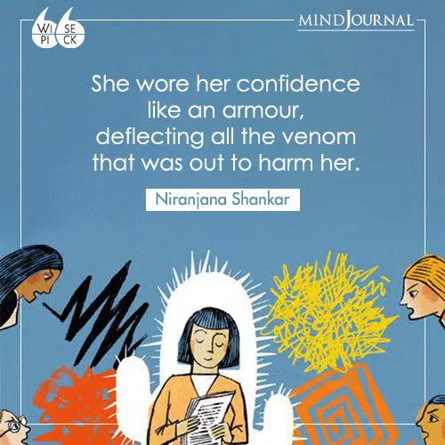 Niranjana Shankar her confidence armour