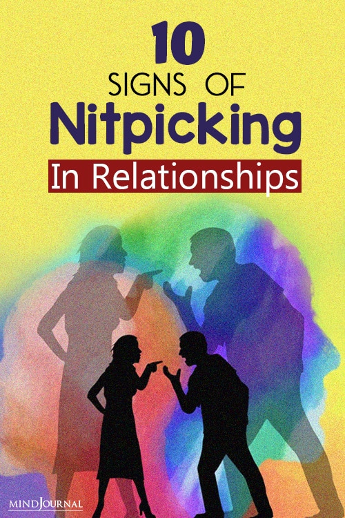 Nitpicking In Relationships pin