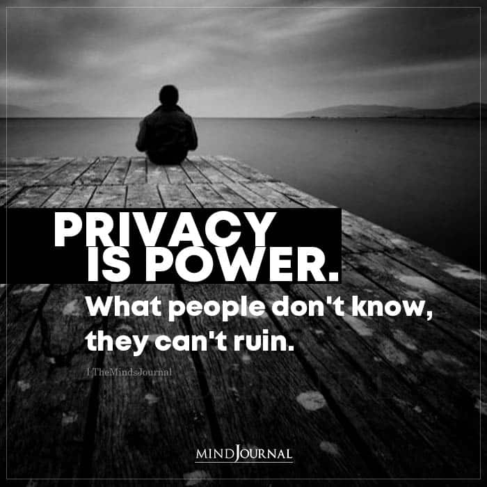 Privacy Is Power What People Dont Know