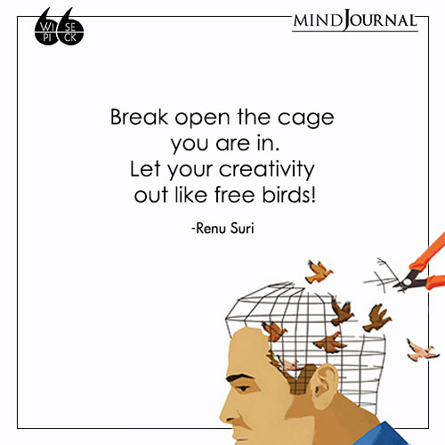 Renu Suri Break open the cage