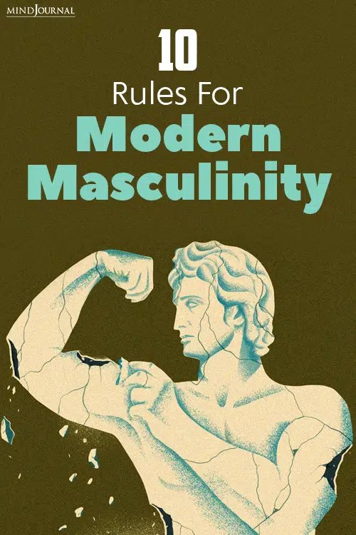 Rules For Modern Masculinity pin