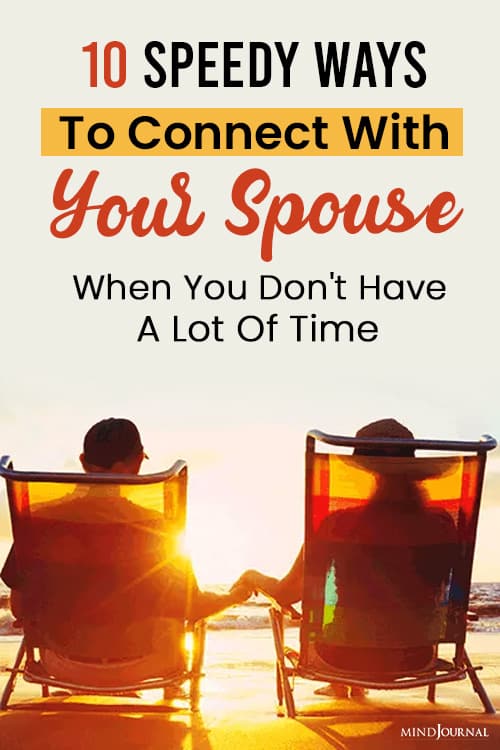 Speedy Ways To Connect With Your Spouse pin