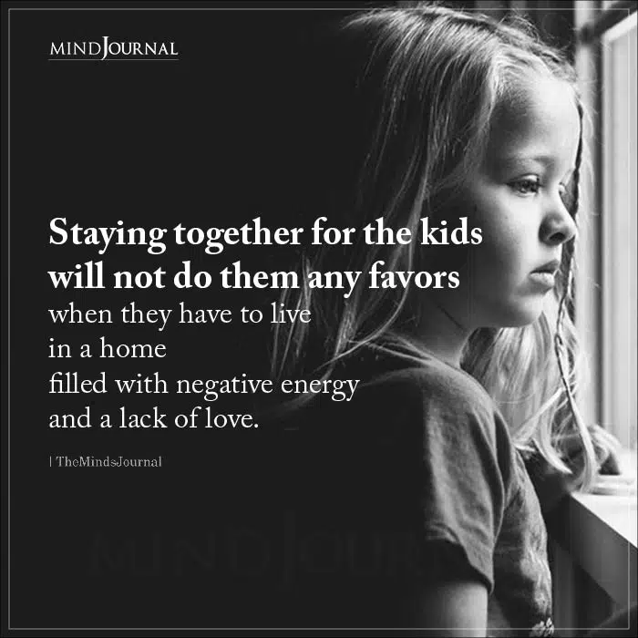 staying together for the kids is worse