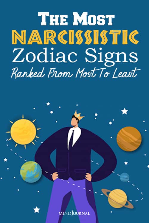 The Most Narcissistic Zodiac Signs pin one