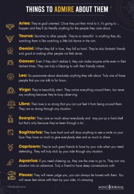 Things To Admire About The Zodiac Signs