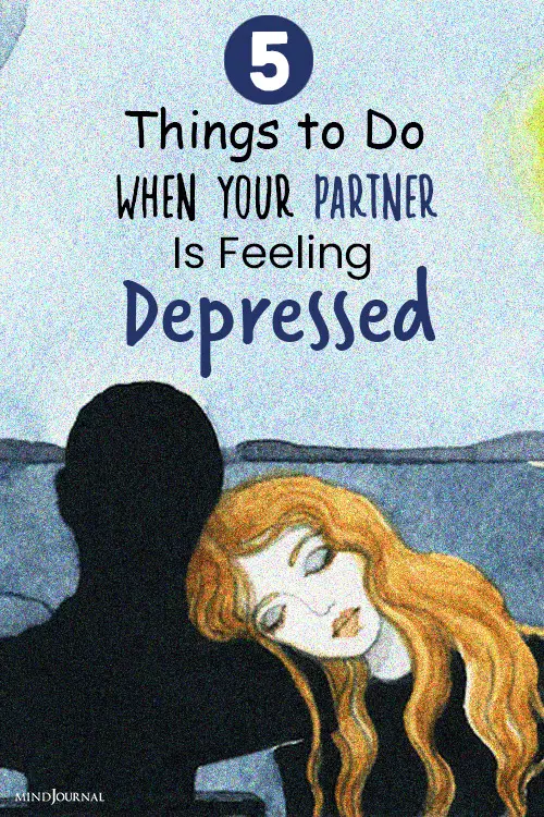 Things to Do When Your Partner is Feeling Depressed pin