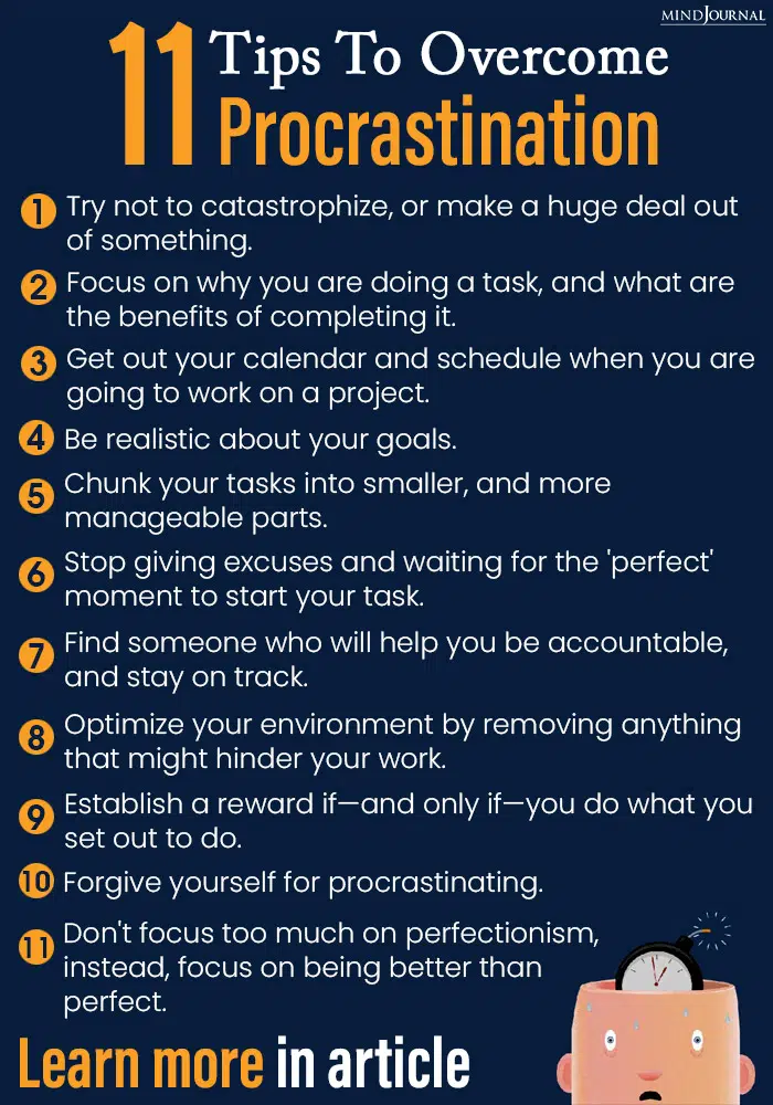 Tips To Overcome Procrastination info