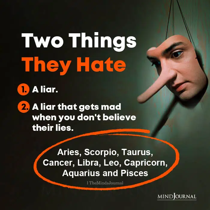 Two Things They Hate