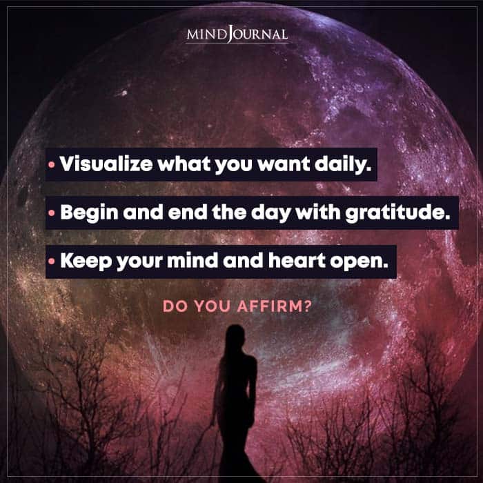 Visualize What You Want Daily