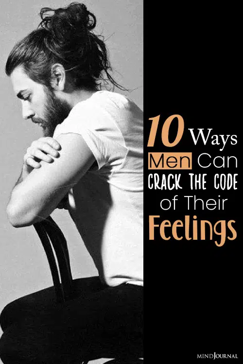 Ways Men Can Crack the Code of Their Feelings pin