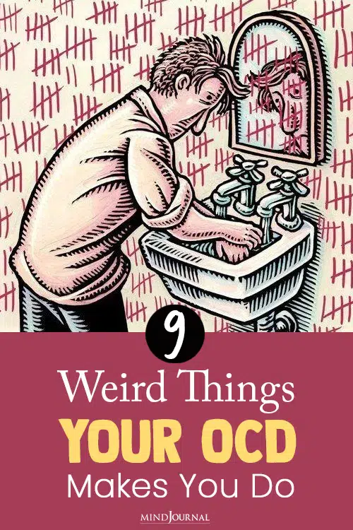 Weird Things Your OCD Makes You pin