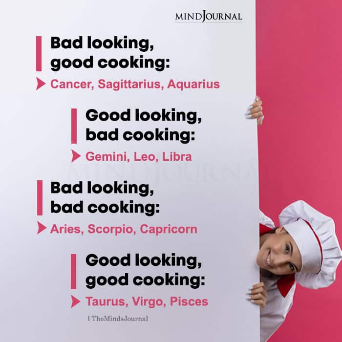 Which One Do You Relate To Looks or Cooks