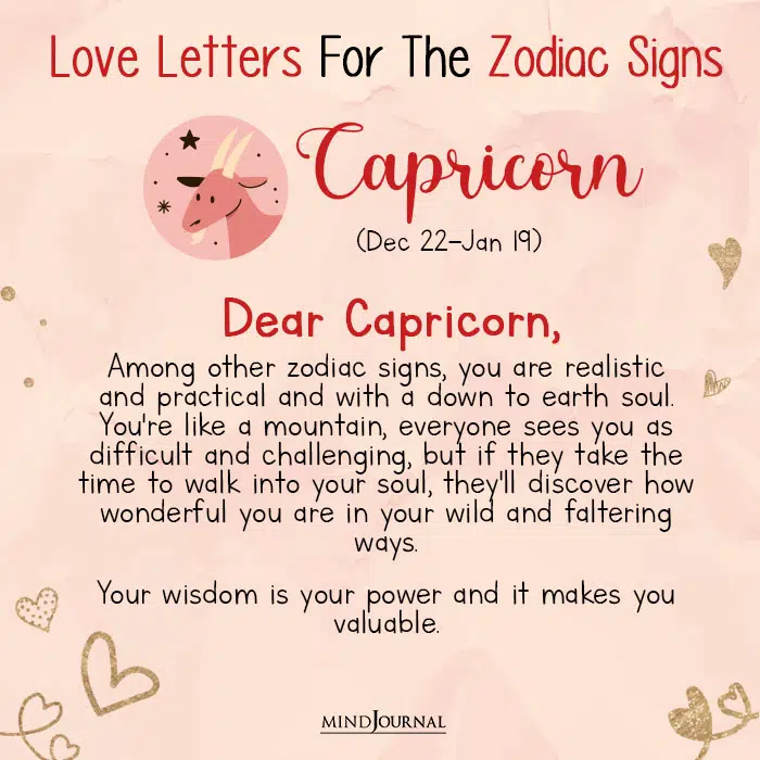 a love letter to each zodiac sign cap