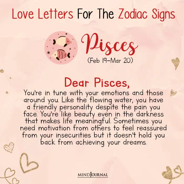 a love letter to each zodiac sign pisces