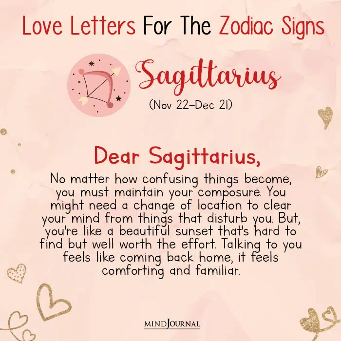 a love letter to each zodiac sign sag
