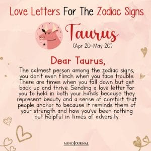 Love Letter For Each Zodiac Sign