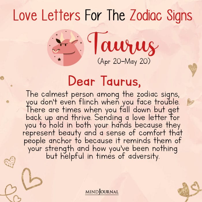 a love letter to each zodiac sign tau