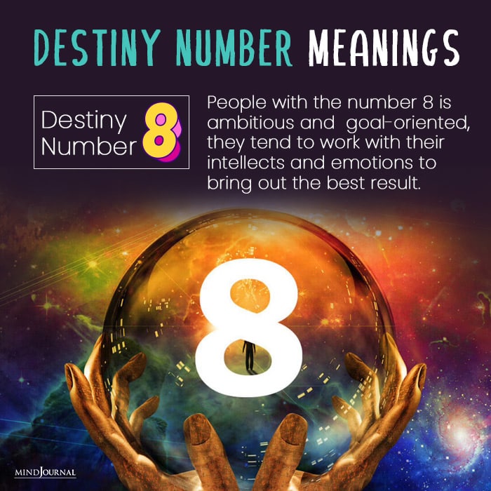 destiny number eight