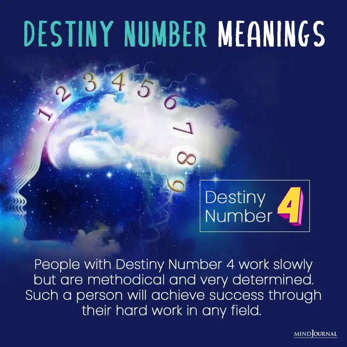 destiny number four