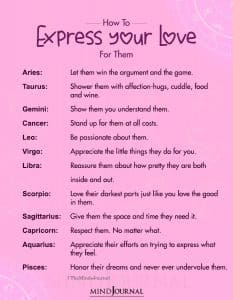 How To Express Your Love For The Zodiac Signs