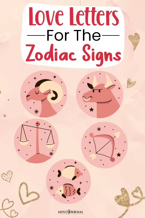 love letter to zodiac pin