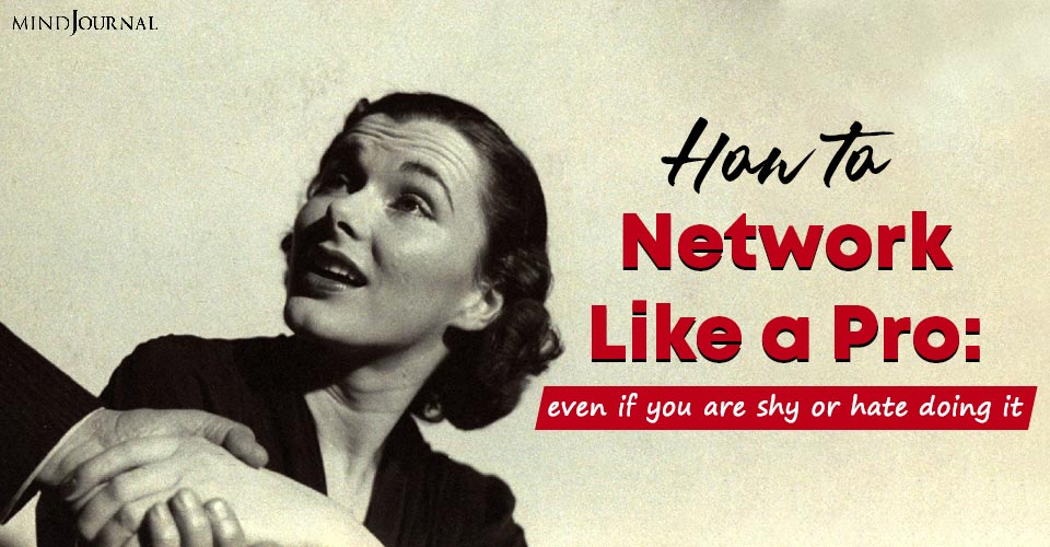 network like a pro even if you are shy introverted or just hate