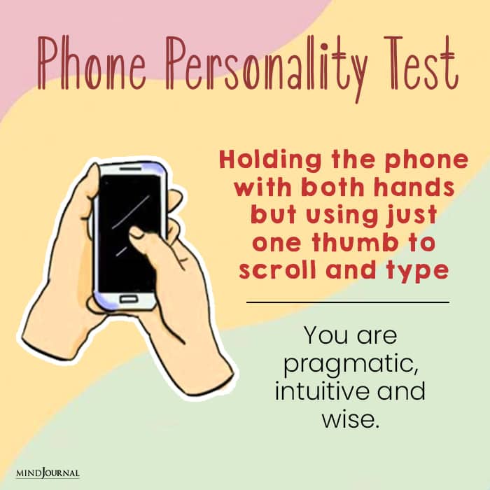 phone personality pragmatic
